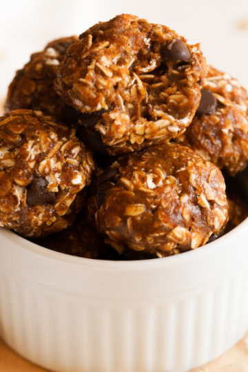 Pumpkin Protein Balls Web Story Cover