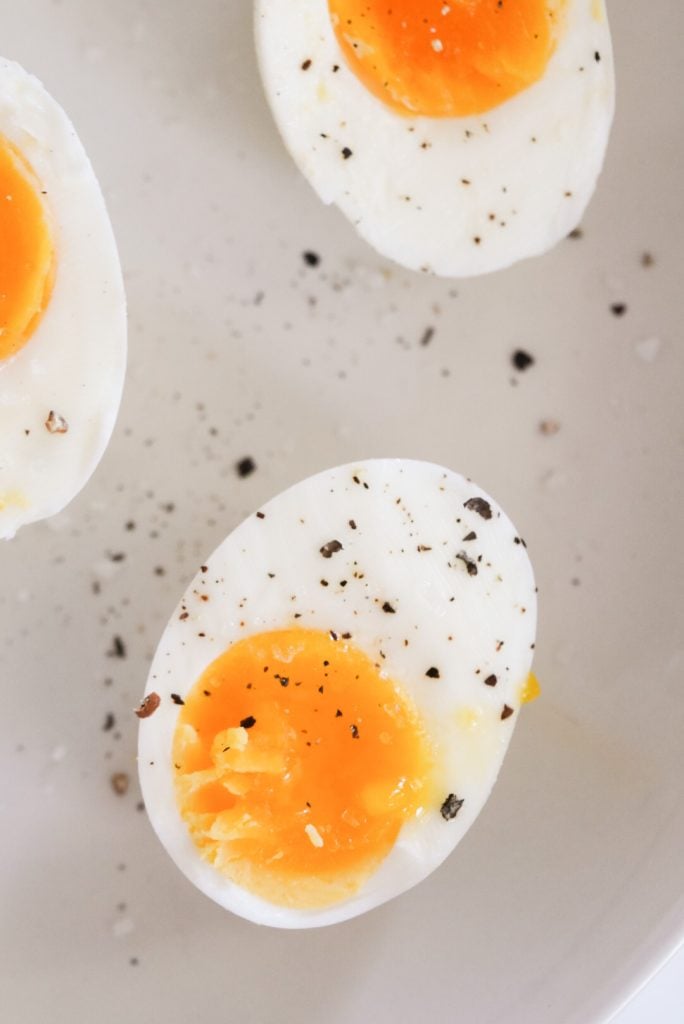 Perfect Soft-Boiled Eggs With Everything Bagel Seasoning