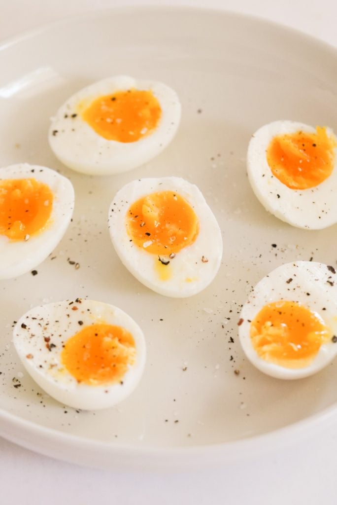 Perfect Soft-Boiled Eggs With Everything Bagel Seasoning