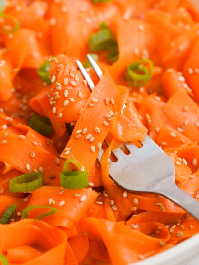 TikTok Viral Raw Carrot Salad Recipe