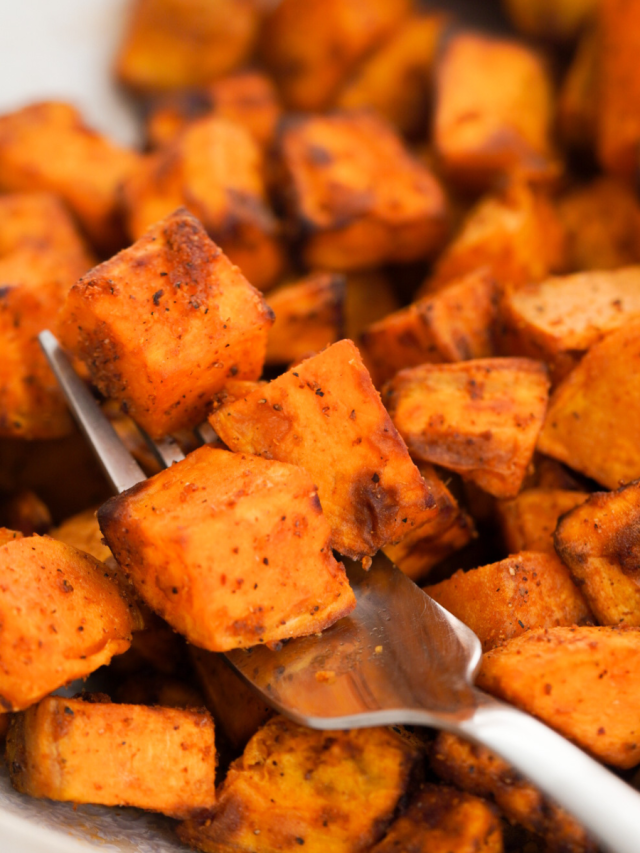 Air Fryer Sweet Potato Cubes Recipe