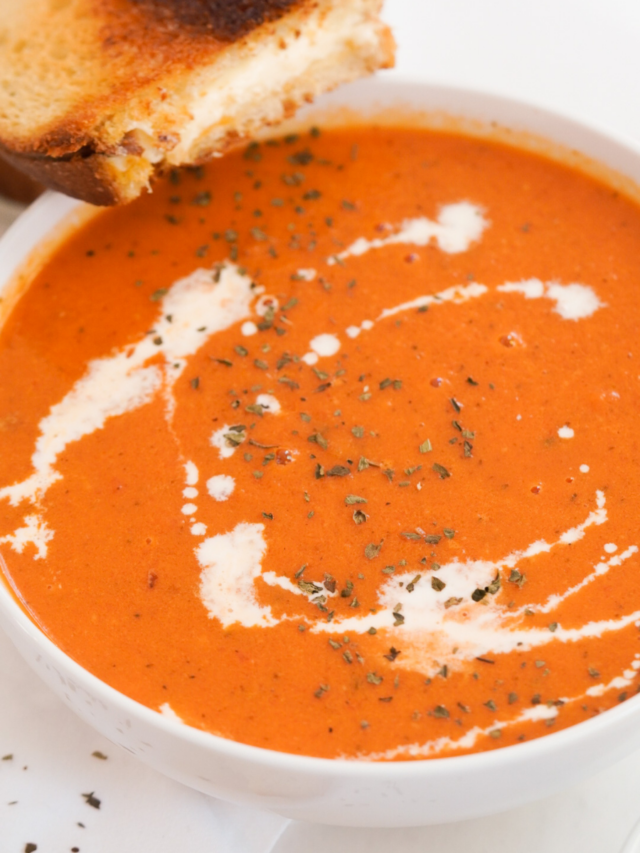 Grilled Cheese & Tomato Soup Recipe