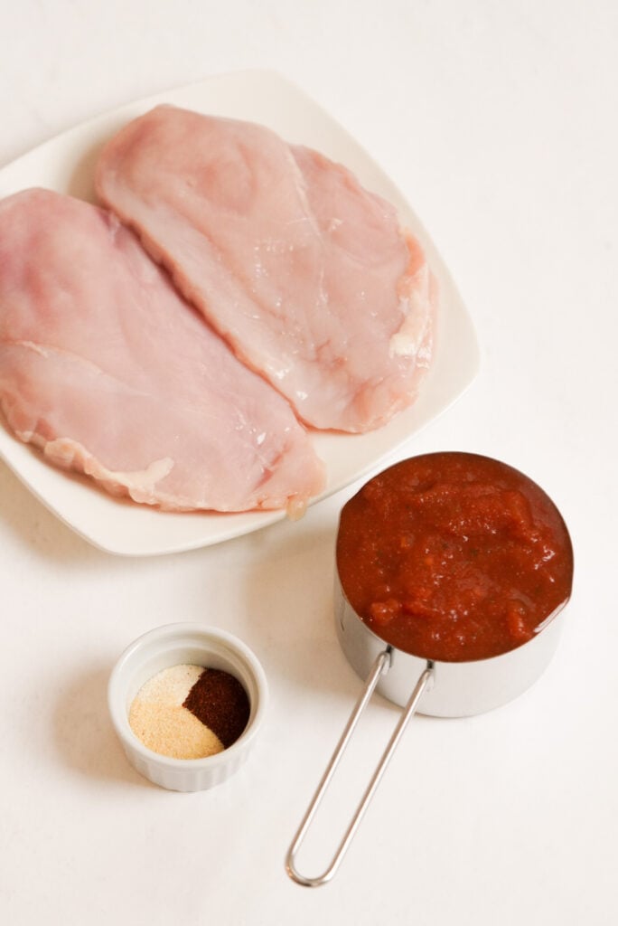 salsa chicken in the crockpot ingredients