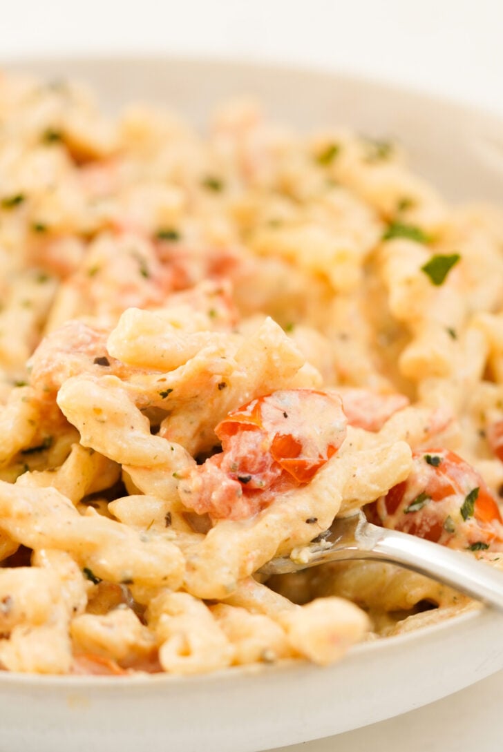 Easy Boursin Pasta - Wellness by Kay