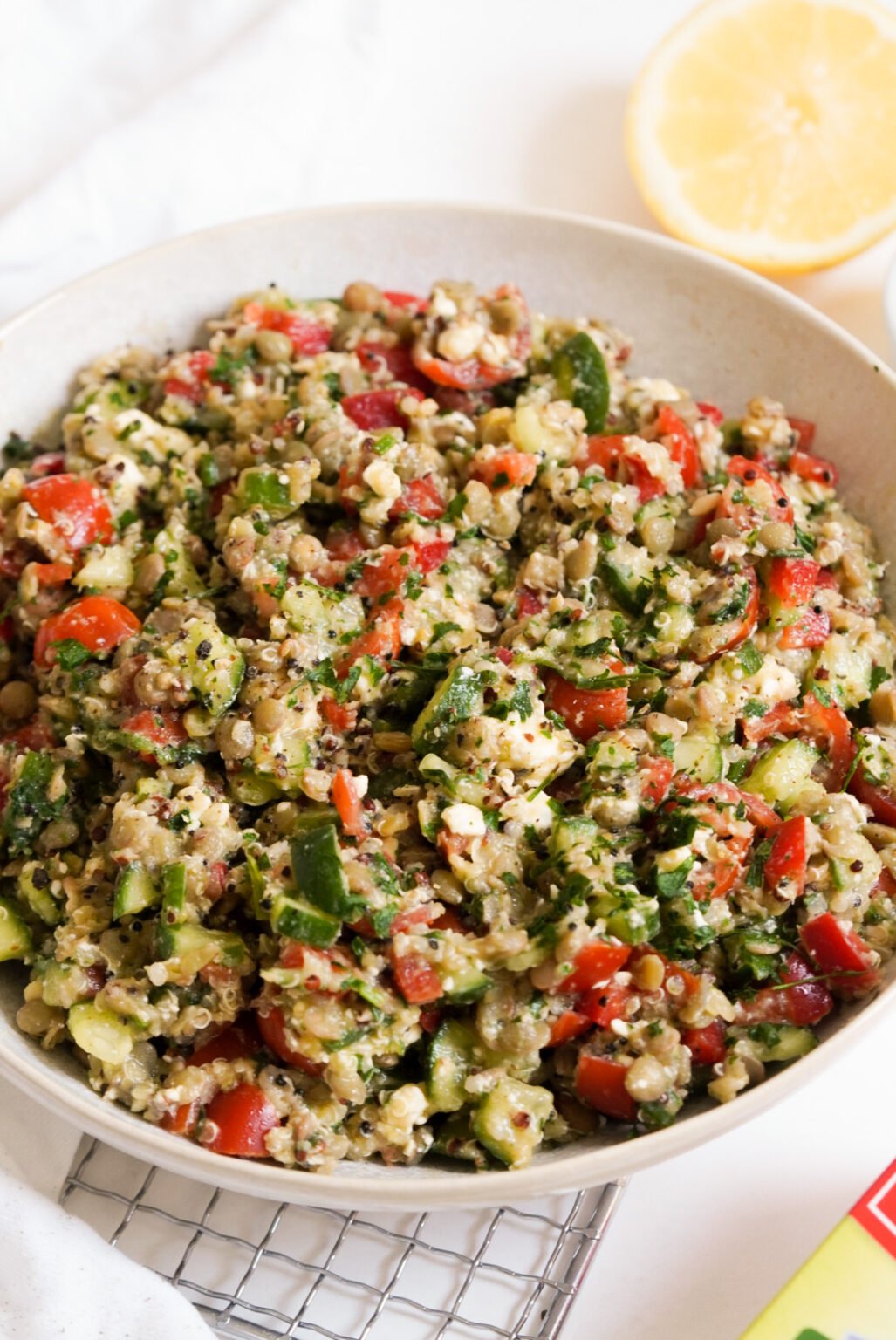 Costco Quinoa Salad Recipe (Easy Copycat!) - Wellness by Kay