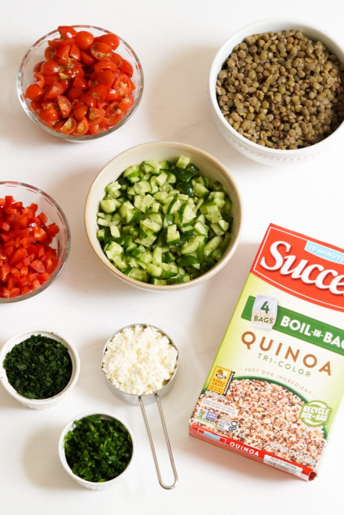 quinoa salad ingredients