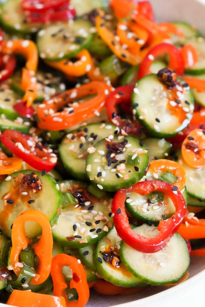 easy fresh vegetable salad