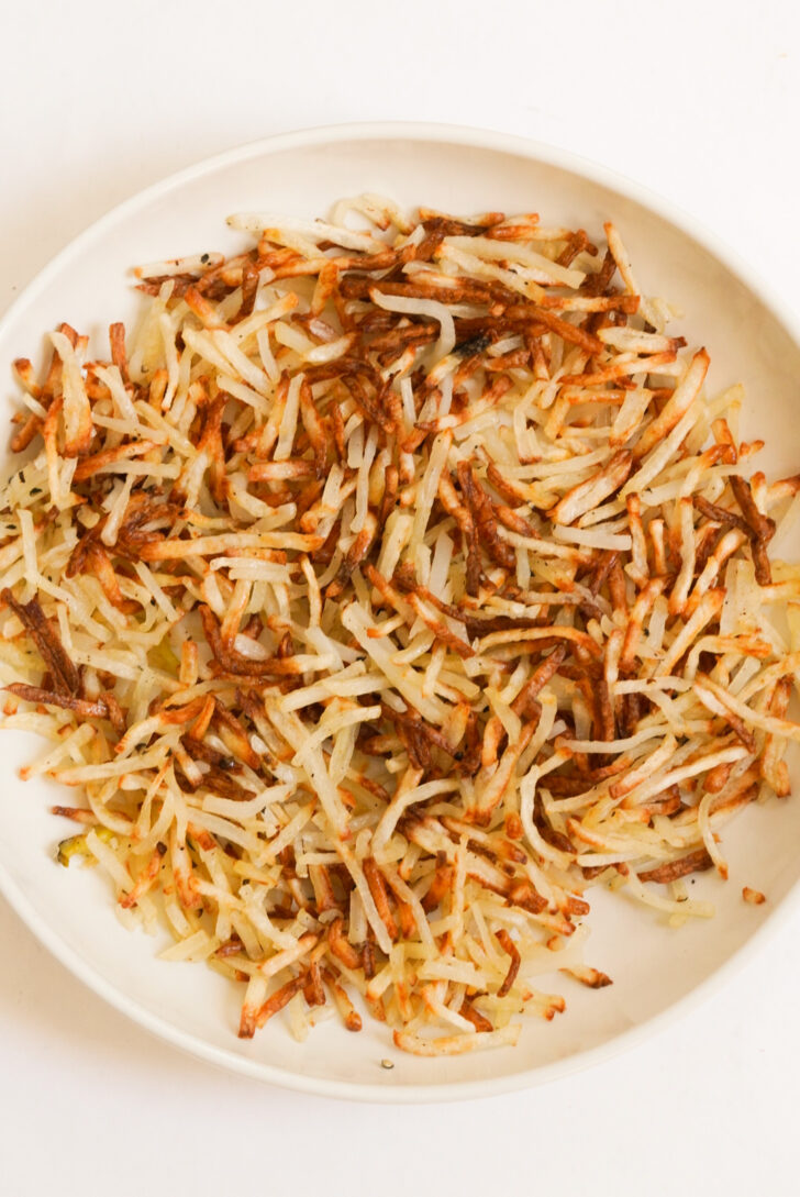 Air Fryer Frozen Hash Browns (Patties & Shredded) - Wellness by Kay