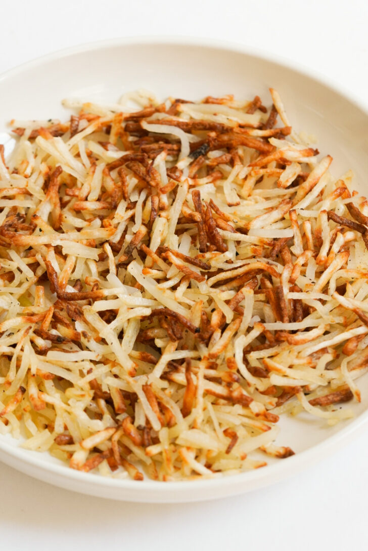 Air Fryer Frozen Hash Browns (Patties & Shredded) - Wellness by Kay